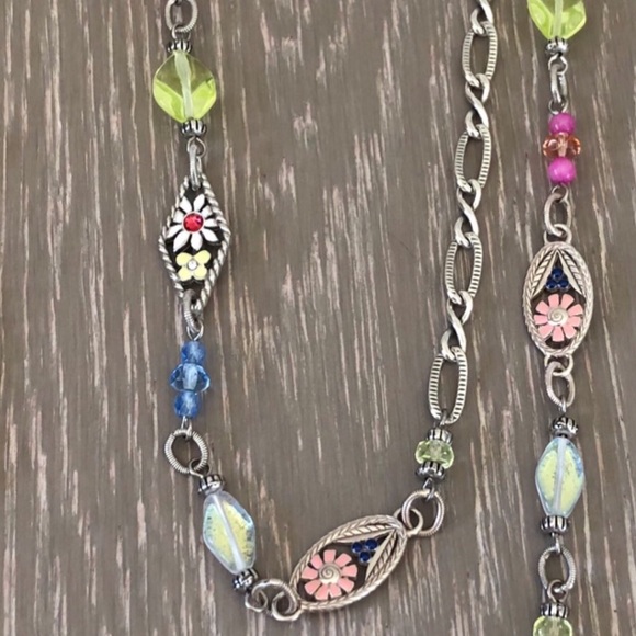 New - -Brighton Painted Garden Long Necklace - Picture 2 of 3